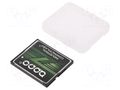 Memory card; industrial; Compact Flash,SLC; 1GB; 0÷70°C; HERMIT-F APRO SPCFC001G-HFCTC-AA