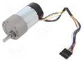 Motor: DC; with gearbox; 6÷12VDC; 5.5A; Shaft: D spring; 330rpm POLOLU POLOLU-4752