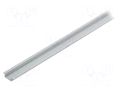Profiles for LED modules; white; L: 2m; BEGTIN12; aluminium TOPMET TOP-BEGTIN12/WH-2M