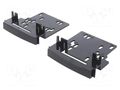 Radio frame; Chrysler,Dodge,Jeep,Lancia,Mitsubishi,VW; 2 DIN ACV RAM-40.893