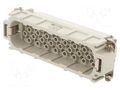Connector: HDC; contact insert; male; EPIC H-D; PIN: 64; 10A; 250V LAPP 11270000