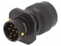 Connector: circular; socket,plug; PIN: 7; male; soldering; 62IN AMPHENOL 62IN11PG9107P4624