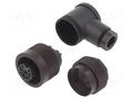 Connector: circular; 250V; 10A; PIN: 7; plug; female; screw terminal BINDER 99-4218-70-07
