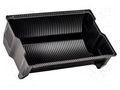 Container: SMD reel stand; ESD; black; 560x365x174mm EUROSTAT GROUP ERS-242049454