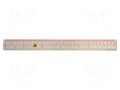 Ruler; ESD; 300mm; ABS; <0.1MΩ EUROSTAT GROUP ERS-410920101