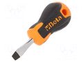Screwdriver; slot; 6.5x1.2mm; EVOX; Blade length: 30mm BETA BE1201EN/6.5X30