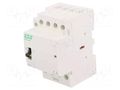 Contactor: 4-pole installation; 63A; 220÷240VAC; NO x4; IP20 F&F ST63-40-M
