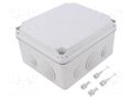 Enclosure: junction box; X: 155mm; Y: 179mm; Z: 99mm PCE EV-171