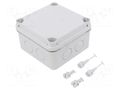 Enclosure: junction box; X: 111mm; Y: 111mm; Z: 68mm PCE EX-111
