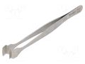 Tweezers; 125mm; for precision works; Blade tip shape: shovel WELLER WEL.91SA
