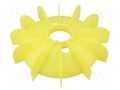 Vent; A: 247mm; B: 134mm; C: 56mm; D: 56mm; E: 63mm; max.120°C; 0÷4krpm SYNFLEX CS-132-W