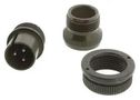 CIRCULAR CONNECTOR PLUG SIZE 14S, 3 POSITION, CABLE MS3106A14S-1P.