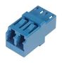 FIBER COUPLER, LC/LC DUPLEX JACK, BRONZE FOA-803