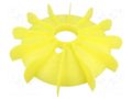 Vent; A: 335mm; B: 214mm; C: 55mm; D: 69mm; E: 76mm; max.120°C; 0÷4krpm SYNFLEX CS-180-W