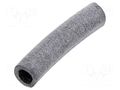 Insulating tubing; chloroprene; black HELLERMANNTYTON H30X20BK-CR-BK-500