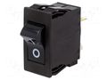 Circuit breaker; 6A; Poles: 1; SNAP-IN; TA45 2P; MCB SCHURTER TA45-AHTBL060C0