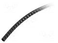 Spiral wrapping; 8mm; polypropylene; black; Helawrap HWPP; UL94HB HELLERMANNTYTON HWPP8-PP-BK