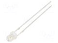 LED; UV; 140°; 20mA; P: 114mW; λd: 390÷400nm; 3÷3.8VDC; THT OPTOSUPPLY OSV4DL34E1A