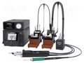 Soldering/desoldering station; 150W; 90÷450°C; 230VAC; ESD; Ch: 2 JBC TOOLS JBC-DDSE-2QD