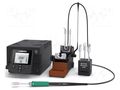 Soldering station; Power: 250W; 90÷500°C; ESD; Display: LCD JBC TOOLS JBC-HDE-2E