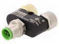 T adapter; M12 male,M12 female x2; A code-DeviceNet / CANopen MURRELEKTRONIK 7000-41181-0000000