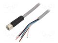Cable: for sensors/automation; M12; straight; 3m; 7000 Power; PUR MURRELEKTRONIK 7000-P4221-390300