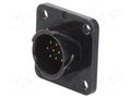 Connector: circular; socket; male; HR34B; 3A; 250VDC; PIN: 10; 200VAC HIROSE HR34B-12WRA-10P