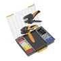 Assortment box (assembled), PZ 6 Roto L, STRIPAX, Colour code: Weidmüller, Number of AEH: 3100 Weidmuller 9028680000