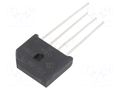Bridge rectifier: single-phase; Urmax: 1kV; If: 8A; Ifsm: 300A; flat VISHAY KBU8M-E4/51