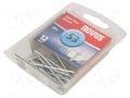 Rivet; steel; Rivet diam: 3mm; L.rivet: 12mm; 20pcs. NOVUS NV045-0035