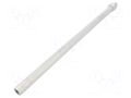 Accessories: aluminium tube; aluminium; 500mm; signalling column PATLITE POLE22-0500AT