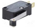 Microswitch SNAP ACTION; 15A/250VAC; with lever (with roller) OMRON Electronic Components V-156-1C25