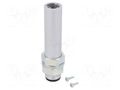 Accessories: aluminium tube; aluminium; 100mm; signalling column PATLITE POLE22-0100AT