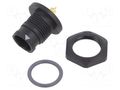 Connector: circular; socket; for panel mounting,front side nut AMPHENOL LTW AZ-17PMMS-QC8001