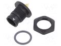 Connector: circular; socket; for panel mounting,front side nut AMPHENOL LTW AZ-17PMMS-QC8001