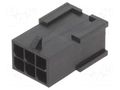 Connector: wire-board; plug; male; PIN: 6; Minitek® Pwr 3.0; 3mm AMPHENOL COMMUNICATIONS SOLUTIONS 10127717-06LF