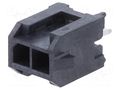 Connector: wire-board; socket; male; PIN: 2; Minitek® Pwr 3.0; THT AMPHENOL COMMUNICATIONS SOLUTIONS 10127721-021GLF