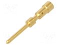 Contact; male; 1mm; 0.75÷1.5mm2; crimped; for cable HUMMEL 7.010.901.021