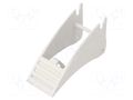 Retainer/retractor clip; OEM: 852703; grey RELPOL GZT80-0040S