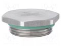 Stopper; M50; 1.5; IP68; brass; Plating: nickel; V-Ms-FKM-Ex HUMMEL HUMMEL-1198500050