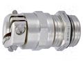 Cable gland; with earthing; M32; 1.5; IP68; brass; HSK-MZ-EMC-Ex HUMMEL HUMMEL-1647320050