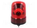 Signaller: lighting-sound; 10÷30VDC; buzzer,rotating light; LED PATLITE SKH-M1TB-R