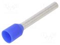 Tip: bootlace ferrule; insulated; 2.5mm2; 18mm; tinned; crimped WAGO 216-286