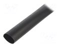 Heat shrink sleeve; 30mm; black HELLERMANNTYTON TREDUX-MA47-30-BK