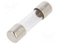 Fuse: fuse; 2A; 250VAC; quick blow; cylindrical,glass; 5x20mm; 5SF BEL FUSE 5SF-2-R