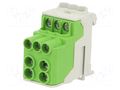 Splice terminal: distribution block; 101A; 1kV; screw terminal SIMET SDB100GR