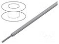 Wire; stranded; Cu; 24AWG; PPO; grey; 600V; 30m; 100ft BELDEN 39124.008100