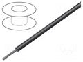 Wire; stranded; Cu; 16AWG; TFE; black; 600V; 30m; 1x16AWG; 100ft BELDEN 83010.010100