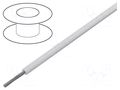Wire; stranded; Cu; 22AWG; PPO; white; 600V; 30m; 100ft BELDEN 39122.009100