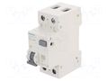RCBO breaker; Inom: 16A; Ires: 30mA; Poles: 1+N; 230/400VAC; IP20 SIEMENS 5SU1356-1KK16